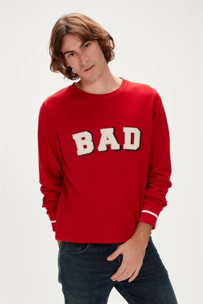 Bad Bear 23.02.12.013-C54 Felt Erkek Sweatshirt - Resim 3