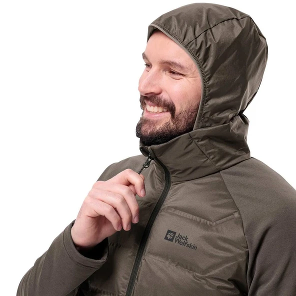 Jack Wolfskin 1711411-5719 Tasman Down Hybrid M Erkek Outdoor Mont - 5