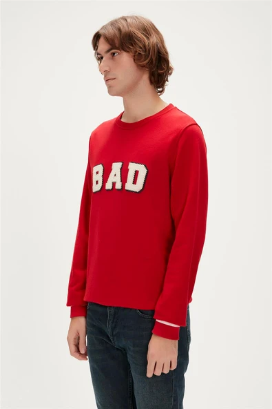 Bad Bear 23.02.12.013-C54 Felt Erkek Sweatshirt - Resim 2