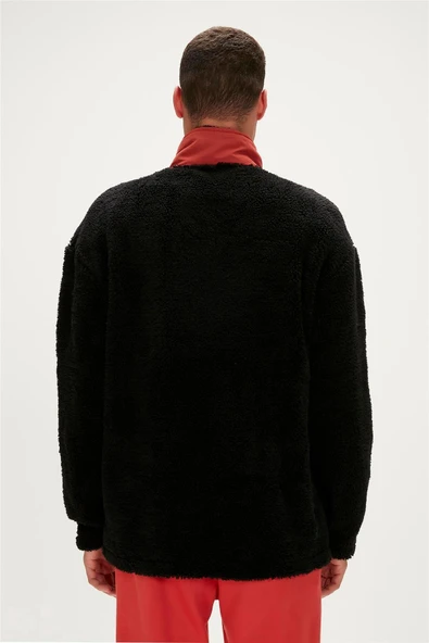 Bad Bear 23.02.29.009-C01 Ryan Full-Zip Erkek Peluş Polar - 5