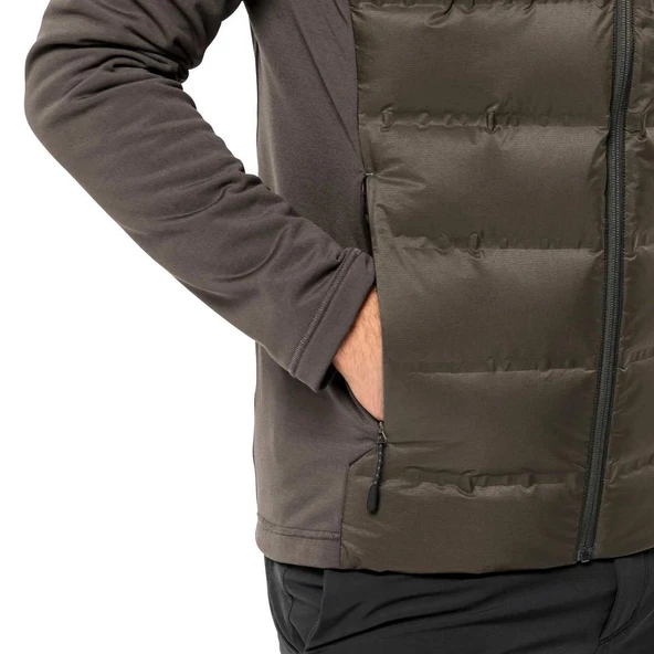 Jack Wolfskin 1711411-5719 Tasman Down Hybrid M Erkek Outdoor Mont - 4