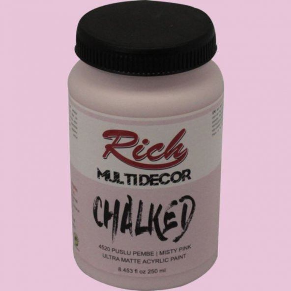 Rıch Multi Decor Chalked 250 Cc Puslu Pembe