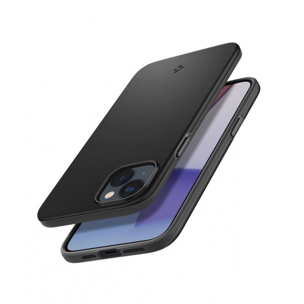 Spigen Apple iPhone 14 Plus Kılıf Thin Fit Black - ACS04773 - 2