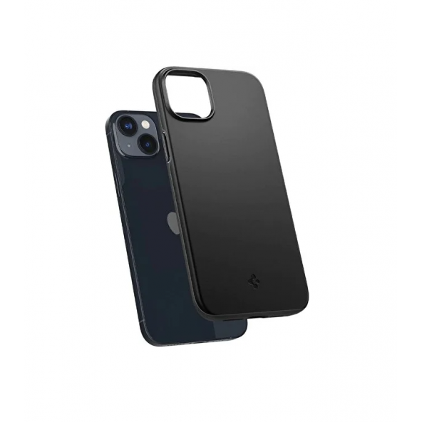 Spigen Apple iPhone 14 Plus Kılıf Thin Fit Black - ACS04773 - 3