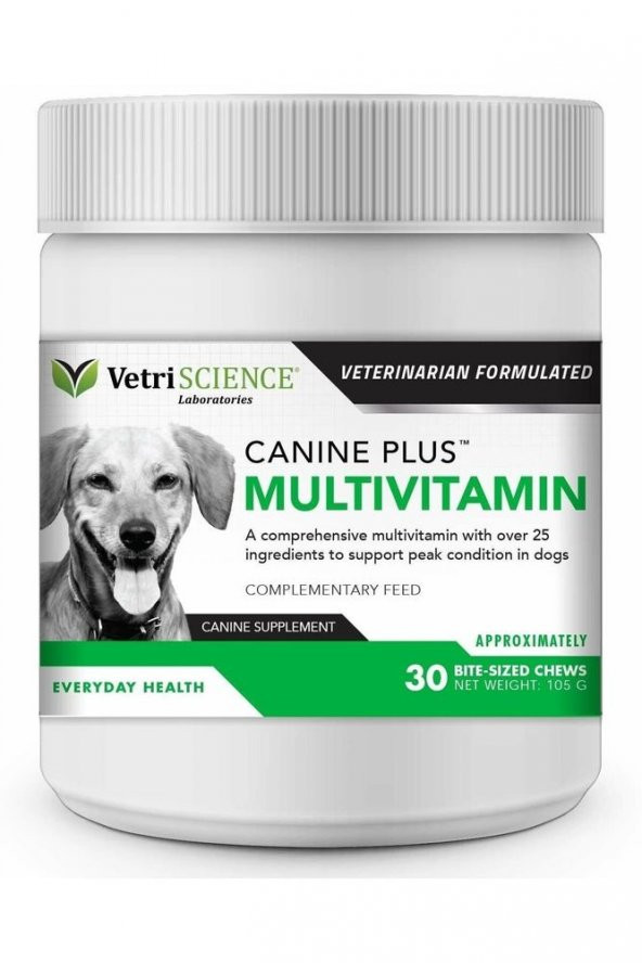 Vetri Science Canine Plus 30 Tablet Multivitamin