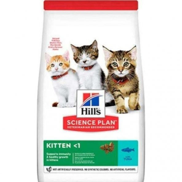 Hills Kitten Ton Balikli Yavru Kedi Mamasi 1,5 Kg