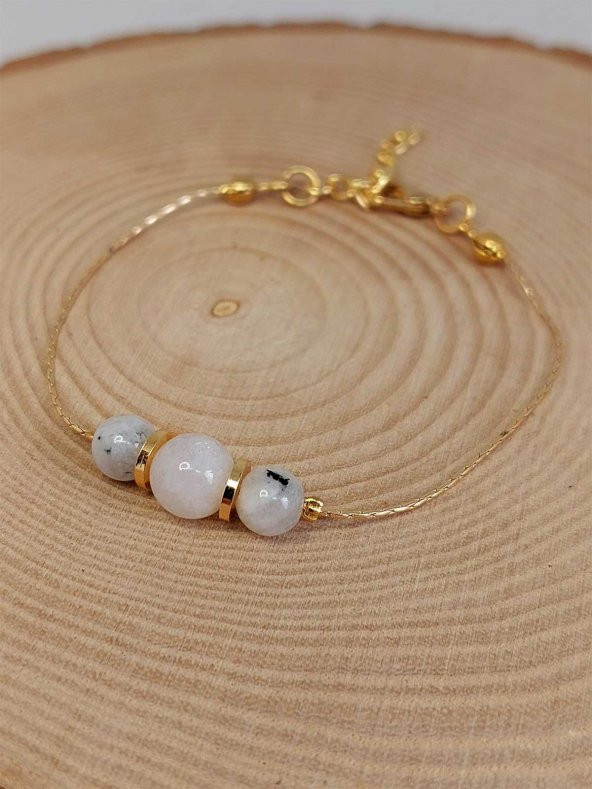 Ay Taşı Tasarım Bileklik (43680) - Resim 3