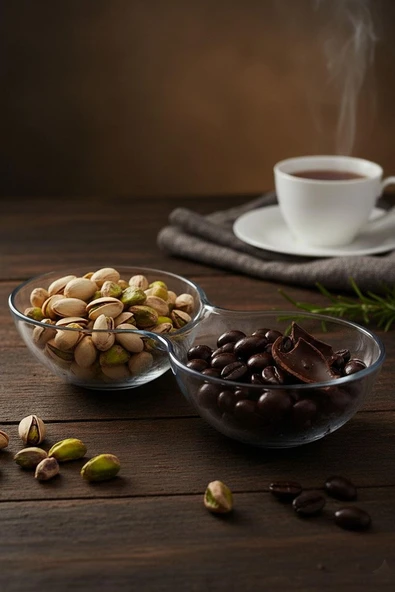 Paşabahçe Nude  Premium 2 Bölmeli Kase 1095446 19801 - Resim 1