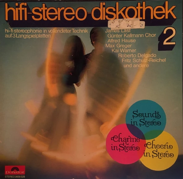 Hifi - Stereo - 3 x LP Diskothek 2  light music 3 x LP tarz plak alithestereo