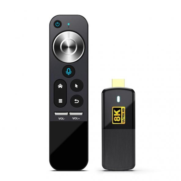 Hakopro H96 Max M3 8K Ultra Hd Android 13 Dört Çekirdek Rk3528 İşlemci 2 Gb Ram 16 Gb Hafıza Tv Stick