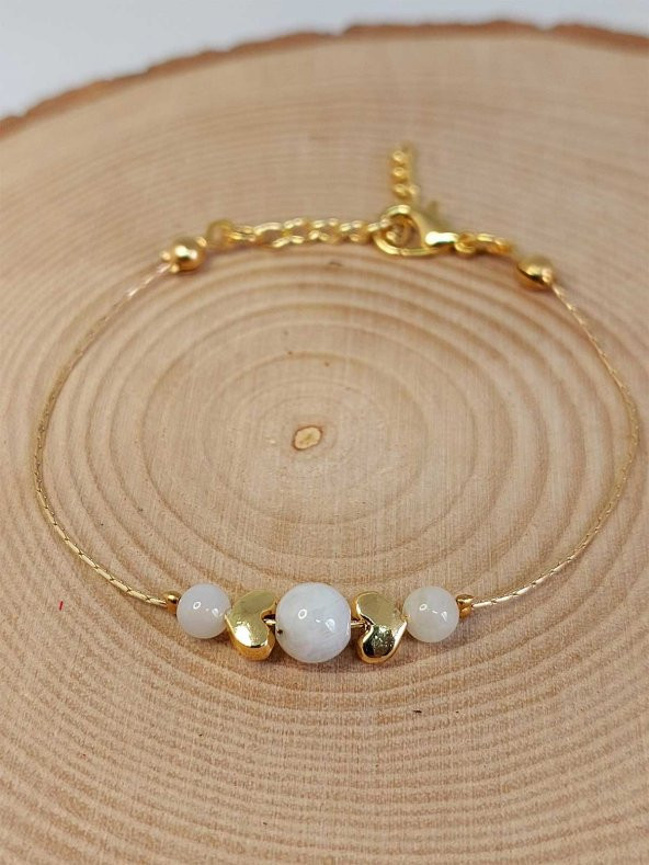 Ay Taşı Tasarım Bileklik (43695) - Resim 3