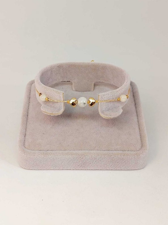 Ay Taşı Tasarım Bileklik (43700) - Resim 2