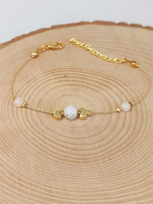 Ay Taşı Tasarım Bileklik (43700) - Resim 3