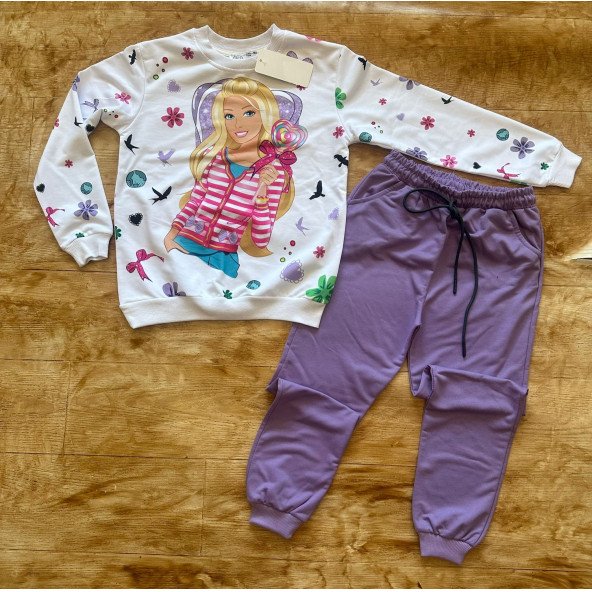 BARBİE LİLLA KIZ ÇOCUK TAKIM