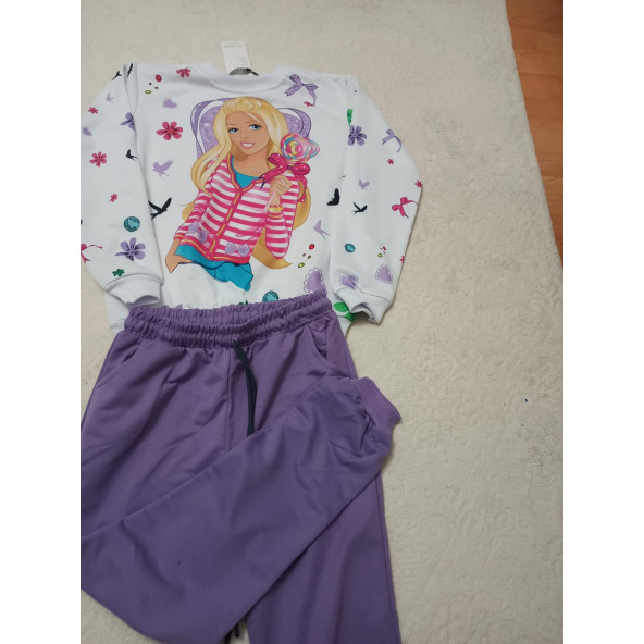 BARBİE LİLLA KIZ ÇOCUK TAKIM - 2