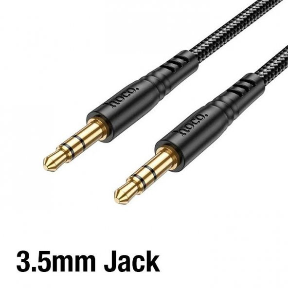 Polham Hc Seri 1 Metre 3.5mm Aux Kablo, Tv, Tablet, PC, Hoparlör için Kopukluk Yapmaz Aux Kablo, Kopmaz Örgü Kablo - 5