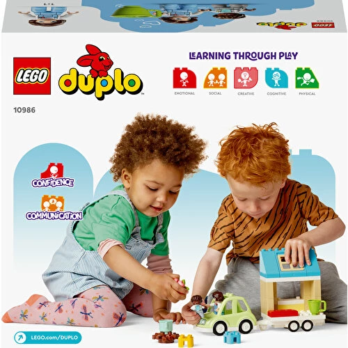 LEGO Duplo 10986 Kasabası Tekerlekli Aile Evi (31 Parça) - Resim 4