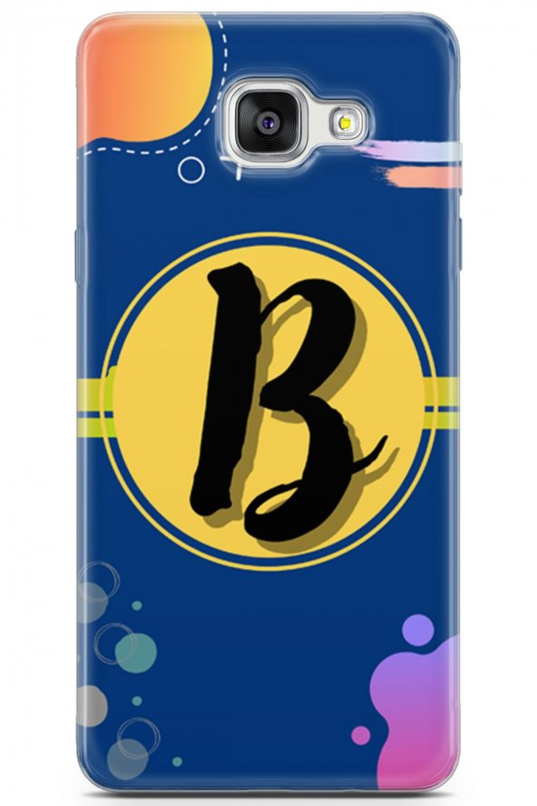 Samsung Galaxy A5 2016 Uyumlu Kılıf Abcde 16 Bumper B Harfi Modern - 1