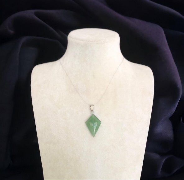 Aventurin Doğal Taş Kolye Ucu - 2