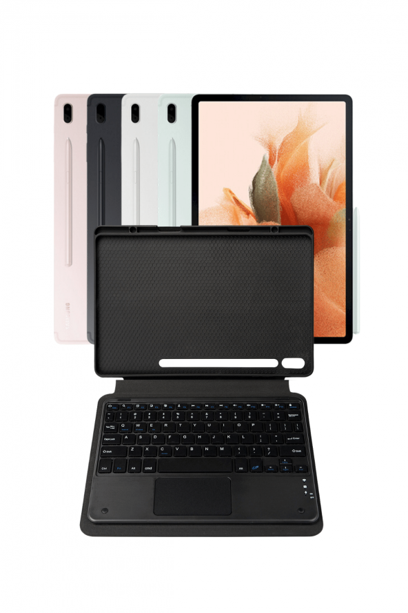 Fuchsia Savvy Keyboard Tab S7 FE LTE ürün görseli 1