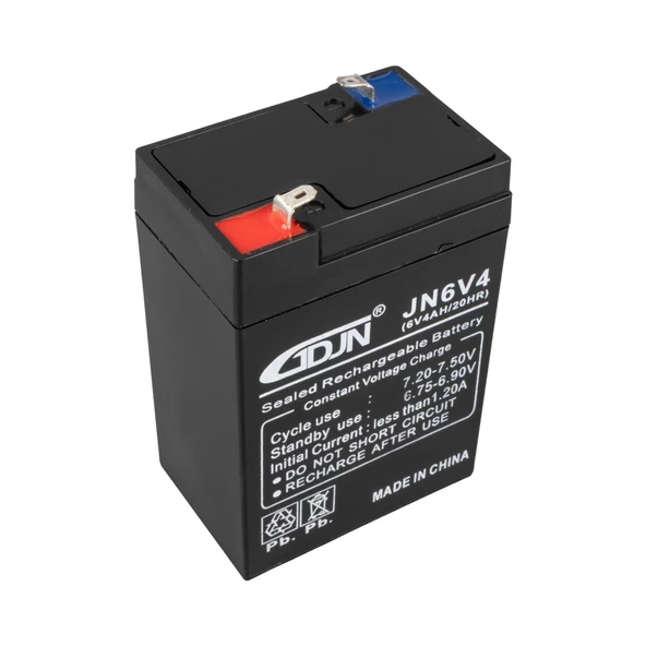 GDJN JN6V4 6 VOLT - 4 AMPER IŞILDAK AKÜSÜ (70 X 48 X 101 MM)