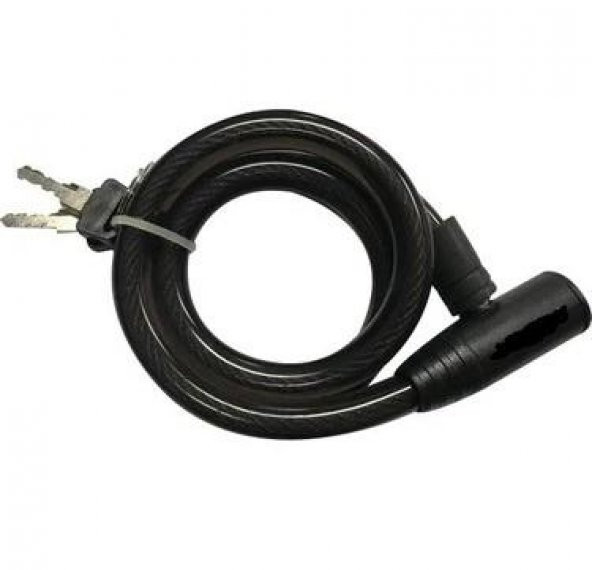 12*800MM BİSİKLET KİLİDİ SİYAH