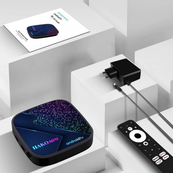 Hakomini 4K Google Lisanslı 2 GB Ram 16 GB Hafıza Wi-Fi Android 11 TV Box - 2