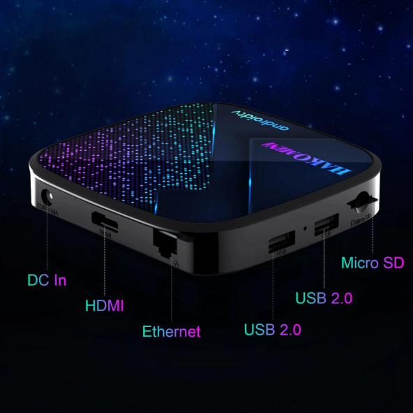 Hakomini 4K Google Lisanslı 2 GB Ram 16 GB Hafıza Wi-Fi Android 11 TV Box - 3