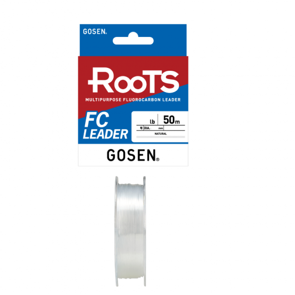 Gosen Roots %100 FC Leader Fluoro Carbon Misina 50mt 0,37mm