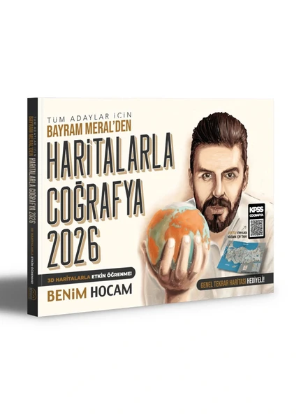 Benim Hocam Yayınları 2026 Tüm Adaylar Için Haritalarla Coğrafya ürün görseli