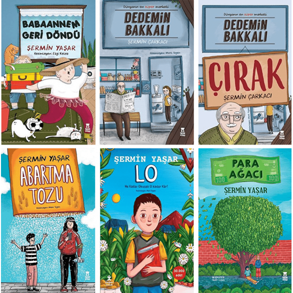 ŞERMİN YAŞAR SERİSİ 6 KİTAP SET