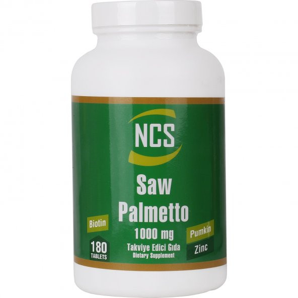 Ncs Saw Palmetto 1000 Mg Pumpkin Biotin Zinc Complex 3 Kutu 540 Tablet - Resim 2