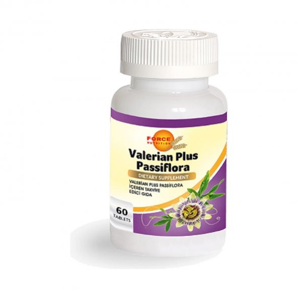 Force Nutrition Valerian Plus Pasiflora 60 Tablet ürün görseli