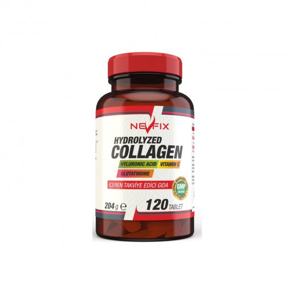 Nevfix Vitamin C Hyaluronic Acid Collagen 120 Tablet