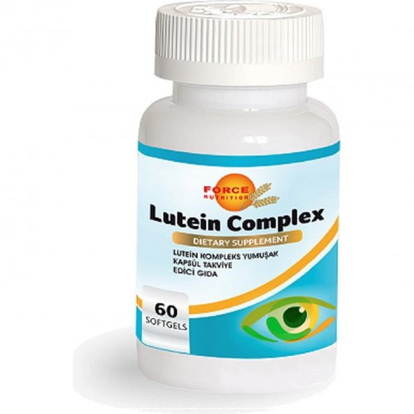Force Nutrition Lutein Complex 60 Kapsül