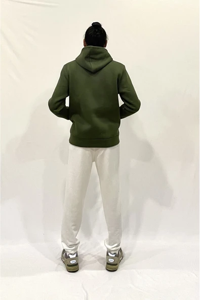 Erkek Kapşonlu Rahat Kalıp İçi Polarlı 3 iplik Tokyo Baskılı SweatShırt spr24sw05 - 7