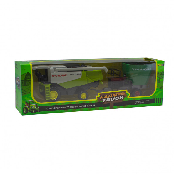 Biçer Döver Yem Makinası Oyuncak İkili Set Sürtmeli - 2