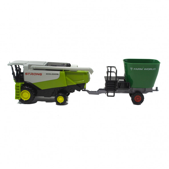 Biçer Döver Yem Makinası Oyuncak İkili Set Sürtmeli - 3