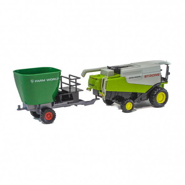 Biçer Döver Yem Makinası Oyuncak İkili Set Sürtmeli - 4