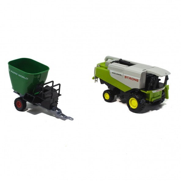 Biçer Döver Yem Makinası Oyuncak İkili Set Sürtmeli - 5
