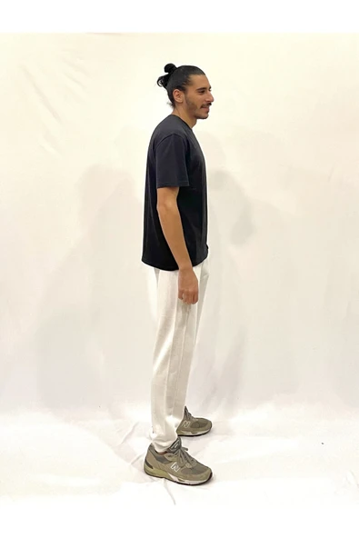 Süperlife Erkek İçi 3 İplik Kalın Garnili Eşofman Altı SPR24EA74 - 6