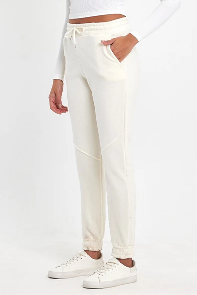 Süperlife Kadın Rahat Kalıp Softech Polar Sweat Eşofman Altı SPR24EA97 - 11