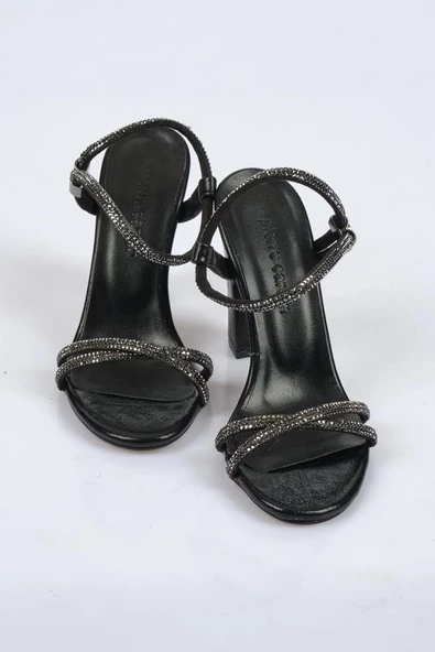 Pierre Cardin PC-52287 10 Cm Topuklu Kadın Sandalet - 8