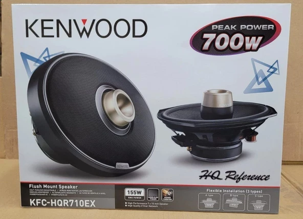 Kenwood KFC-HQR710EX Yüksek Performanslı 155W RMS Neodyum Mıknatıslı - 2