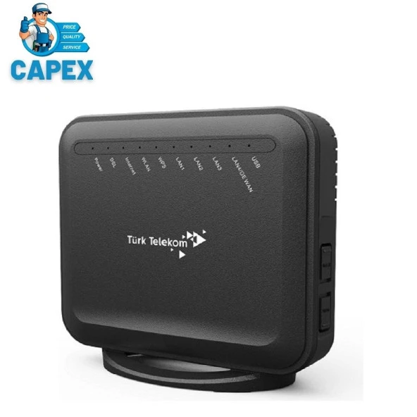 Türk Telekom Zyxel 3313-B10A 300 Mbps 4 Port Siyah Vdsl2 Kablosuz Modem (Kutulu-Yenilenmiş)