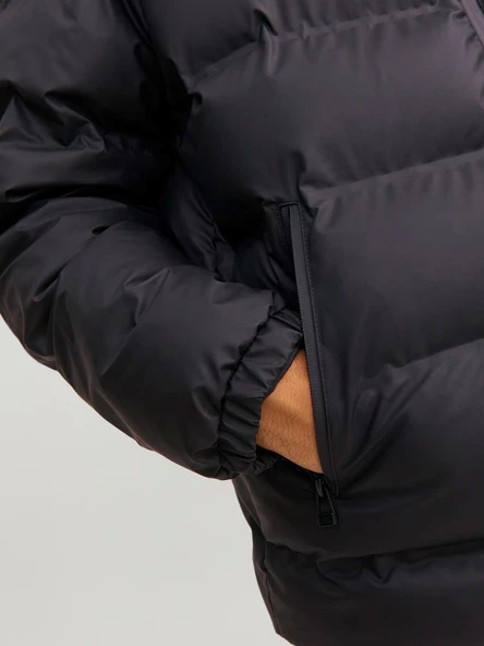 JACK JONES Erkek Suya Dayanıklı Rüzgar Geçirmez Şişme Mont 12239020 - 4