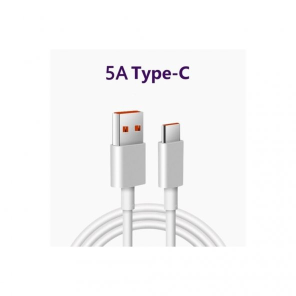 Xiaomi 5A 33w Usb Type-c Turbo Hızlı Şarj Kablosu Orjinal