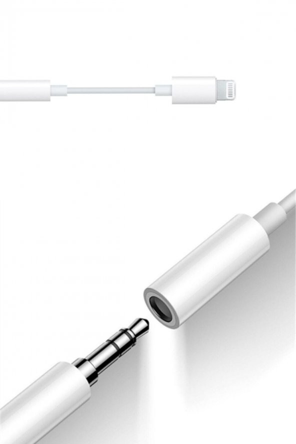 Iphone Tüm Serilerle Uyumlu Lightning Telefon Kulaklık Çevirici Aux Dönüştürücü Aparat Orjinal 7 8 X 11 12 13 14 Pro - 6