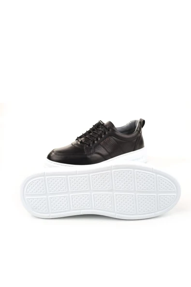 Dericibey 1328 Erkek Hakiki Deri Poli Taban Günlük Ayakkabı - Resim 5