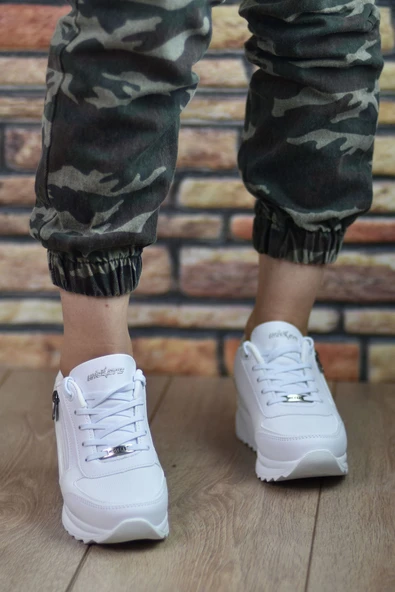 Wickers 2161 Kadın Anatomik Taban Sneakers Spor Ayakkabı - Resim 4